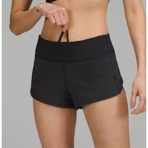 Lululemon black speed up shorts!!